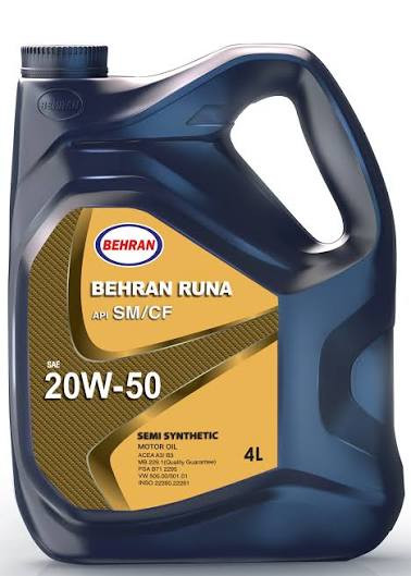 بهران رانا 20w 50 ، 4 لیتری