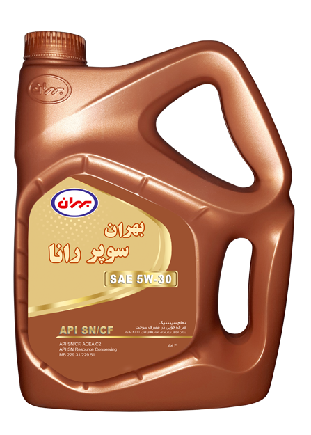بهران سوپر رانا ، 5w 30 4 لیتری