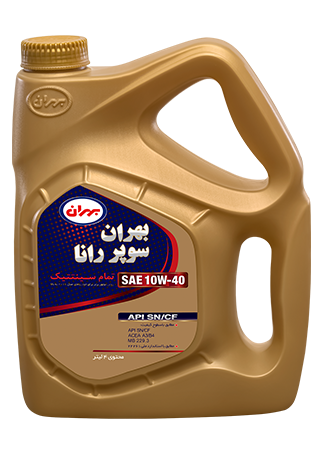 بهران سوپر رانا 10w 40 ، 4 لیتری